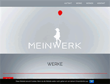 Tablet Screenshot of meinwerk-film.de